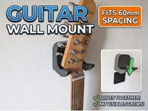 Guitar Wall Mount 3D model