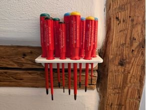 PB Swisstools VDE Screwdriver Rack 3D model
