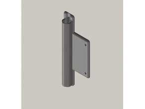Apple Pencil Wall Mount 3D model