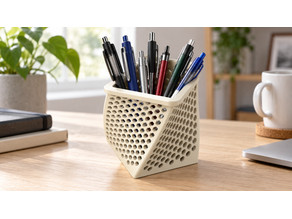 Pen & Pencil Holder 3D model