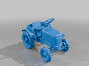 Tractor 3D model