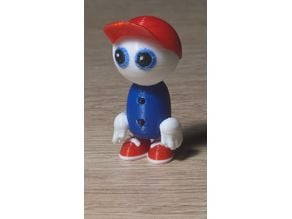 Mellow figure 3D model