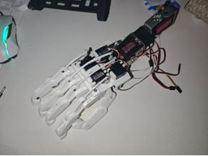 mech hand v6 3D model