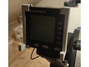 Concept 2 PM5 Tablet holder attachments 3D model