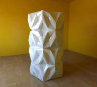 Geometric Vase 3D model
