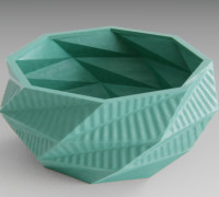 Low poly planter 3D model