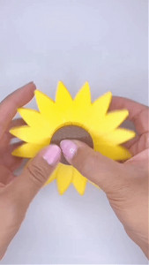 Sunflower Fidget Spinner 3D model