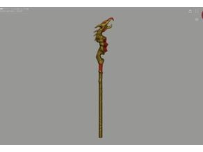 Hevnoraak’s Staff 3D model