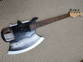 bass guitar 3D model