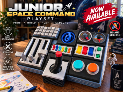 Junior Space command Playset 3D model