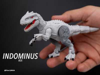 Articulated Indominus Rex | Assembly Version 3D model