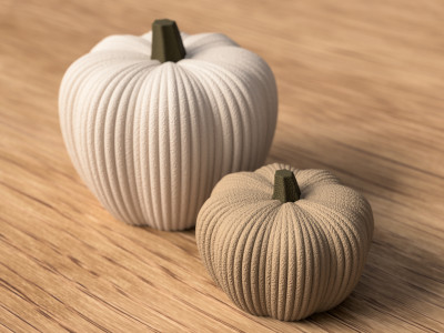 Pumpkin Decoration 3D model