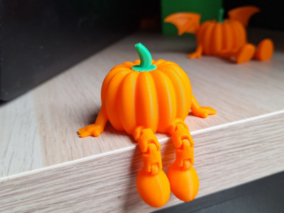 Articulated Pumpkin 3D model
