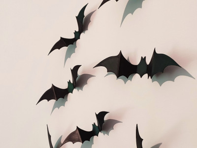 Halloween Bat Decorations 3D model