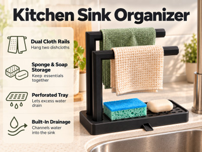 Kitchen Sink Organizer 3D model