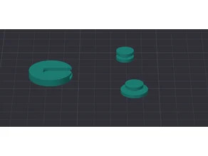 Simple Slide Lock 3D model