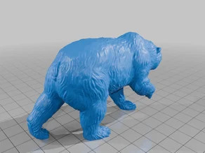 Prowling Bear 3D model