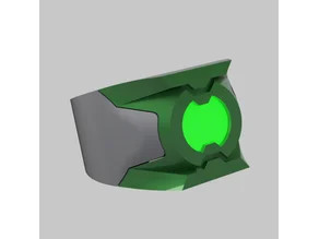 Green Lantern Ring custom (Nitro) 3D model