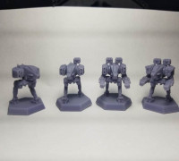 M240 Series Mechs 3D model