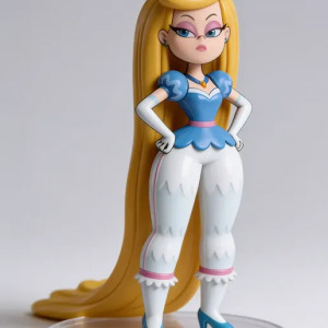Princess Bluebelle 3D model