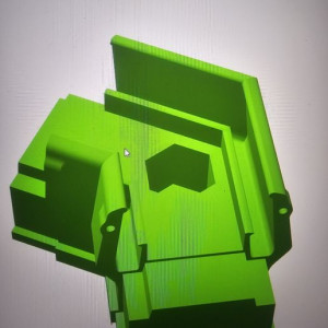 Угол 120° для профеля Flexy Line 30 3D model