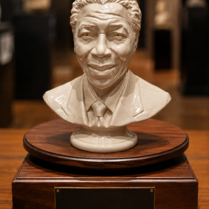 Nelson Mandela Bust 3D model