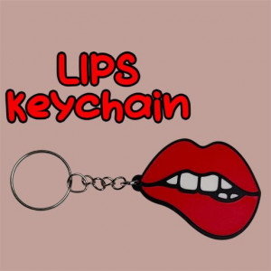 Брелок Губы 3D model