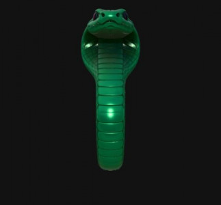 emerald serpent ring3 3D model