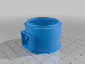 HO Scale -  Silo - Modular, Food Processing 3D model