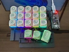 My Split Split Keyboard 3D model
