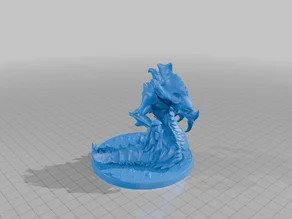 AI TRIPO monster 90 3d model 3D model