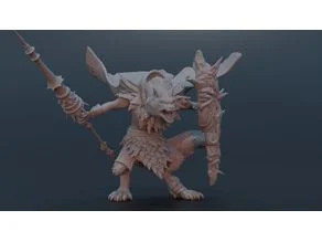 Werefox Bodyguard 3D model