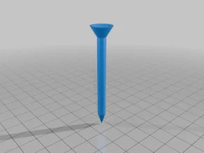 Golf Tee 3D model