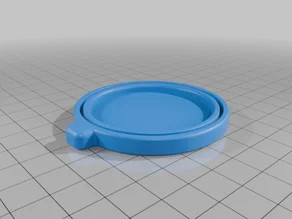 Blank Canlid for Text 3D model