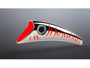 Striper Lure 3D model