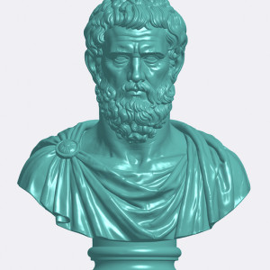 BUSTO SOFOCLES 3D 3D model