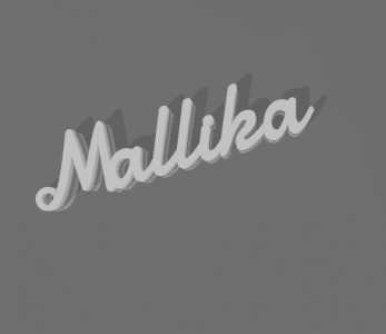 Mallika 3D model
