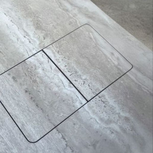 Frameless flush  button hidden installation, universal button 3D model