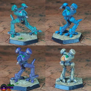 Grasshopper Light Mech 3D model