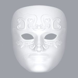 Masquerade Mask 3D model