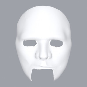 The purge mask 3D model