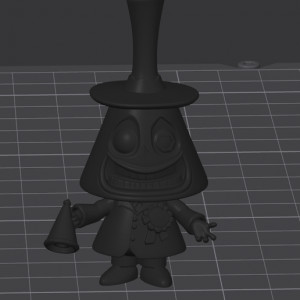 mayor chibi 3D model