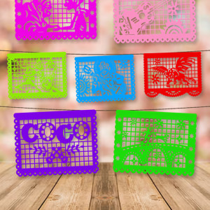 Papel Picado Coco 3D model