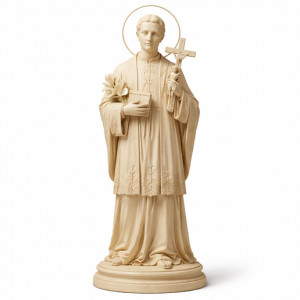 Saint Augustin Schoeffler - Devotional Statue 3D model