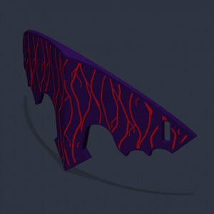 Alter Saber Mask 3D model