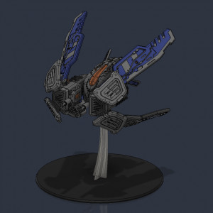 Raven 3D model