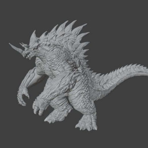 Rigedoh ( Godzilla ) 3D model