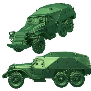 BTR-152W / BTR 152 3D model
