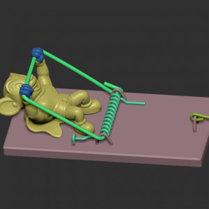 Mighty Mouse Mouse Trap 3D model