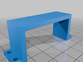 Freewing ESC Clamp 3D model